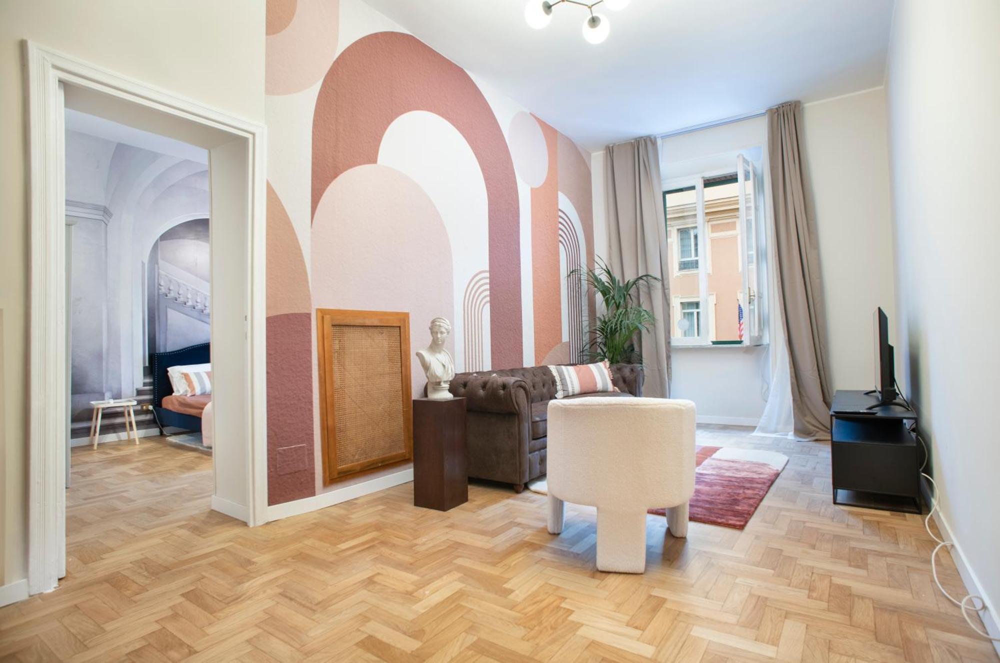Arc Vatican Apartment - 300 M Dal Vaticano Roma Exterior foto